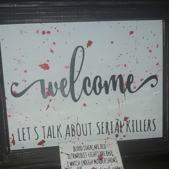 Serial killer reverse canvas - Picture 2 of 3